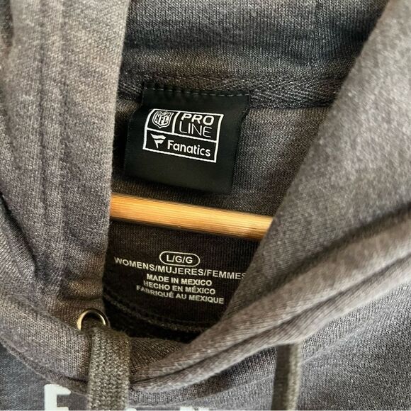 NFL Fanatics Gray Green Bay Packers Hoodie - Picture 5 of 6